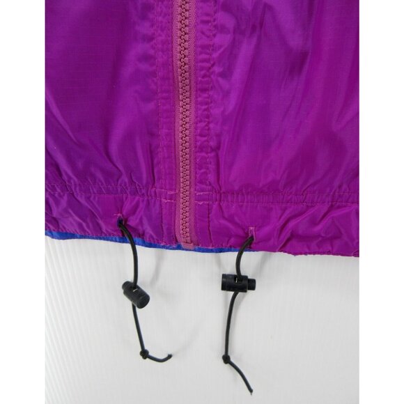 VINTAGE LL Bean Jacket Medium Windbreaker Coat Lightweight 90s Logo - Picture 4 of 14